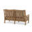 Stockton 64'' Wide Teak Loveseat with Cushions-75880203