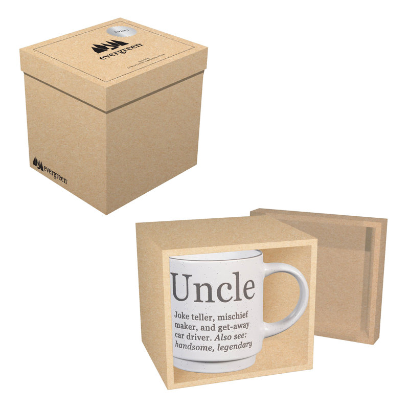 Uncle Titles Ceramic Coffee Cup, 14oz.