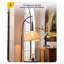 Luminaire en porte-à-faux en fer avec table d'appoint assortie