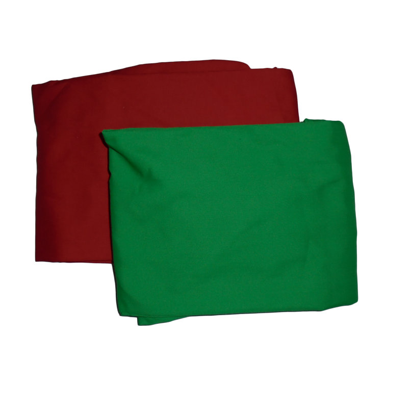 Draps-housses pour lit de bébé Mcinturff, Rouge / Vert