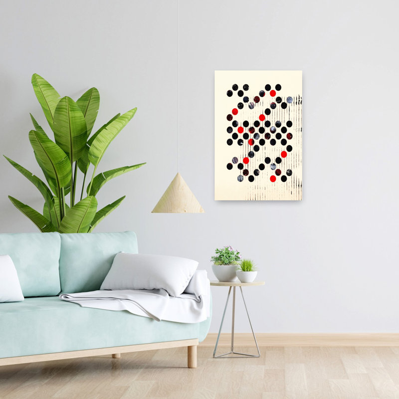 Contemporary Art Abstract Contemporary Modern Art by Petr Strnad - Wrapped Canvas Print, 60.96 cm H x 40.64 cm W