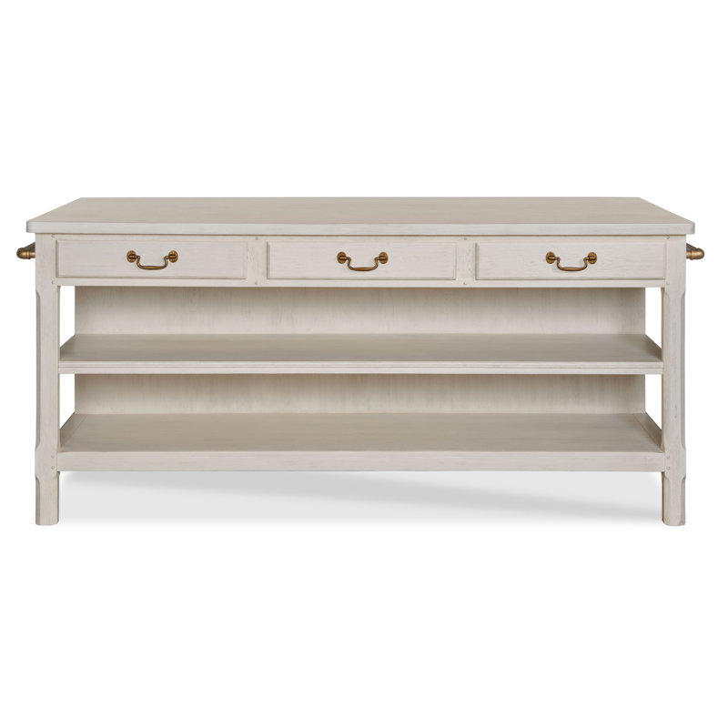 Dining Table, Frost White, Frost White, Solid + Manufactured Wood