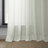 Oesha Faux Linen Curtains for Bedroom - Semi Sheer Curtain Window Single Panel Drape-43433244-43433237