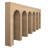 Enzo 83'' Solid Wood Console Table