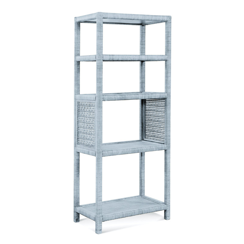 Dikili Etagere Bookcase, Ocean