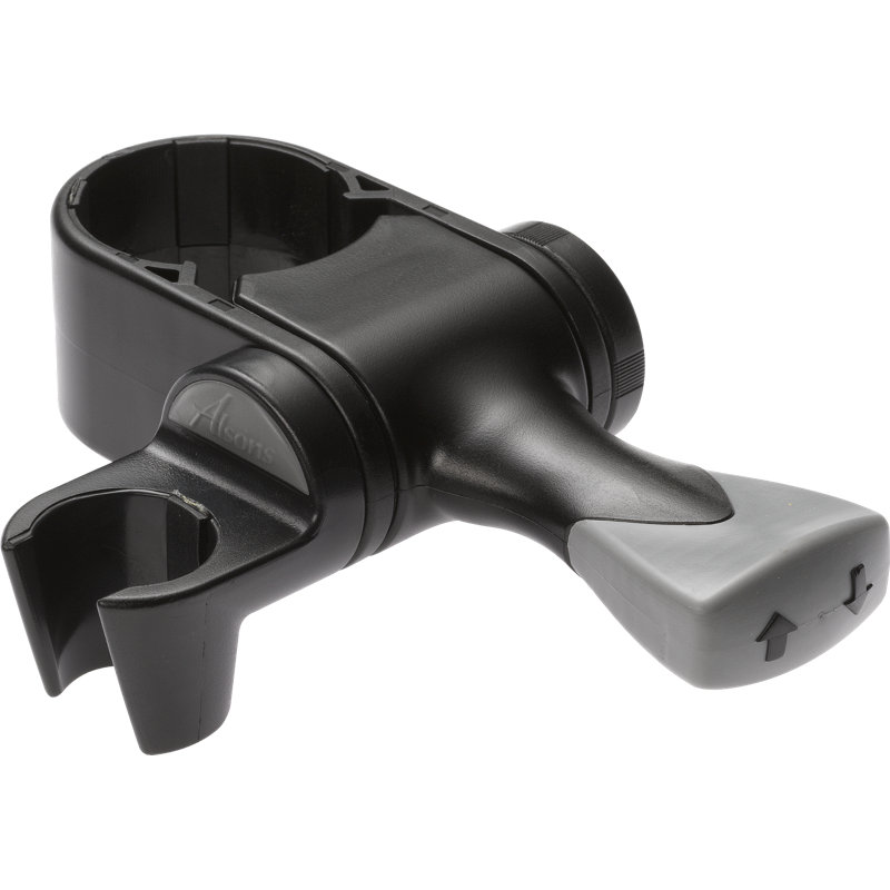 Universal Showering Components Ada Grab Bar Handshower Wall Mount, Black
