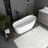 63'' x 31'' Freestanding Soaking Acylic Bathtub