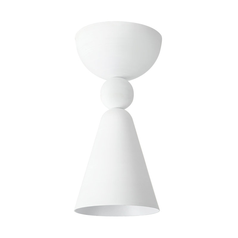 Murphy 1 - Light Semi Flush Mount, Antique White