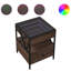 Daneli 40cm W Steel Bedside Table-2087432857