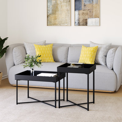 2 Piece Coffee Table Set