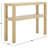 Apis Raffia 2 Shelf Console Table