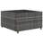 Latitude Run® 7 Piece Patio Lounge Set With Cushions Gray Poly Rattan-14557549-14557546-14557555