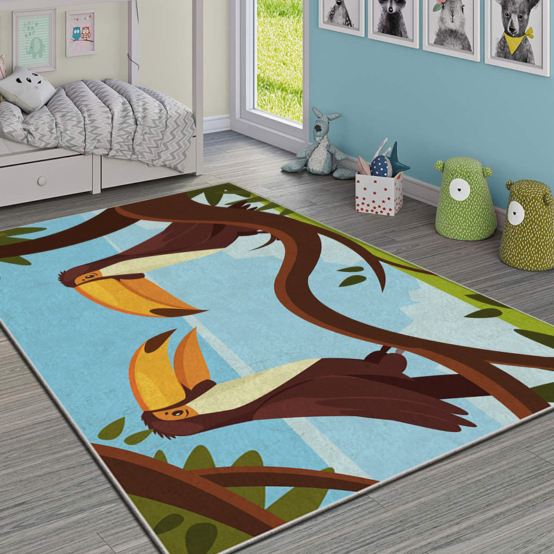 Luxurious Area Rug (2.6 x 4.6 Feet), 100% Polyester, 740 g/m² | Soft Velvet Fabric, Non-Slip Felt Dot Underside, Laminated Sponge for Comfort | Antibacterial, Machine Washable at 30°C | Elegant Home Décor