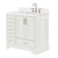 Meuble-lavabo simple avec plateau Abshire 37-93359411