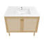 Meuble-lavabo autoportant en chêne naturel Classe 36-1363476244-1363476233-1363476232