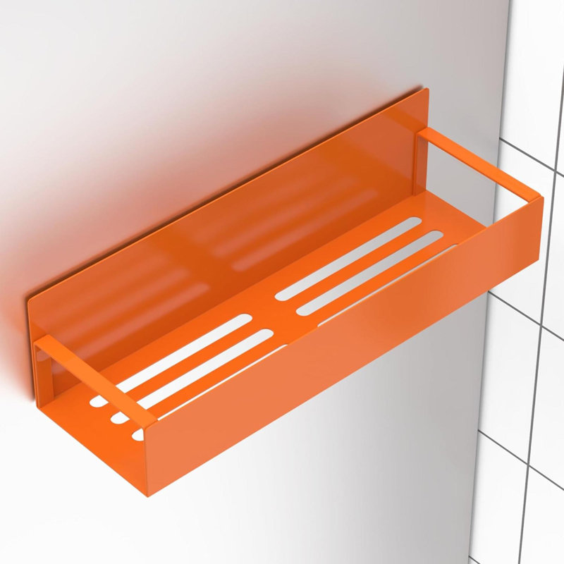 Wall Mounted Required Spice Rack, Orange
