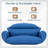 Smythe Modern Double Swing Cushion Only – Replacement 2-Person Egg Chair Pad – Overstuffed Water-Resistant Indoor/Outdoor Pillow-879695425