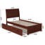 Lit plateforme en bois massif avec pied de lit Lundy-87940218-87940220