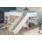 Vena European Single (90 x 200cm) Mid Sleeper Bed with Drawer and Shelves