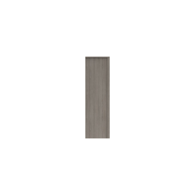 Colville 2 Door Manufactured Wood Wardrobe, Grey Oak/Graphite Gloss