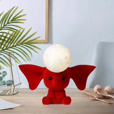 Cartoon Elephant Resin Table Lamp