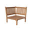 Outdoor Teak Corner Wedge Lounge Chair-1221660372
