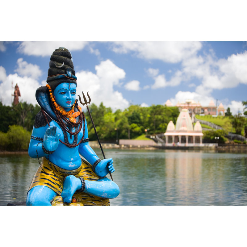 Lord Shiva by Shalamov - Wrapped Canvas Print, 51cm H x 76cm W x 3.8cm D