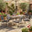 Farjand Rectangular Outdoor Dining Table , 63 " W 35.5 " D-42684074