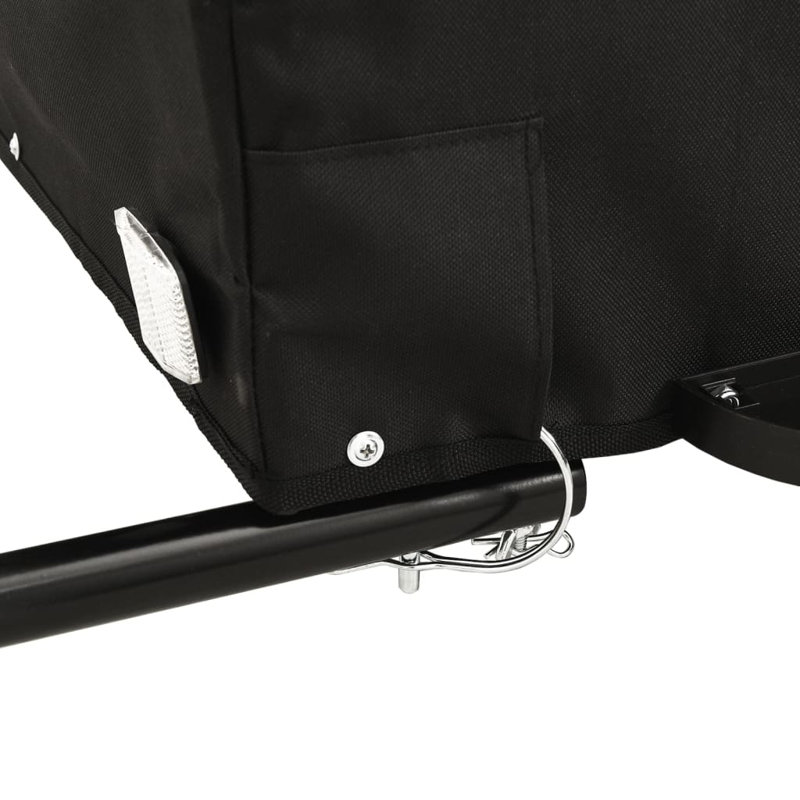 Bike Trailer Iron, 44cm H x 120cm W x 54cm D, Black/Yellow