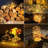 99FT LED Fairy String Lighs 300-LEDs 2700K with Remote Control