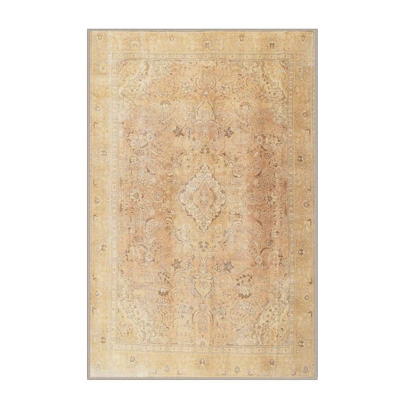 Tapis beige/brun traditionnel Sprecher, Rectangle 4 pi x 6 pi