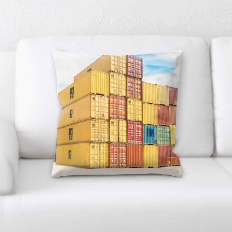 Microsuede Throw Pillow