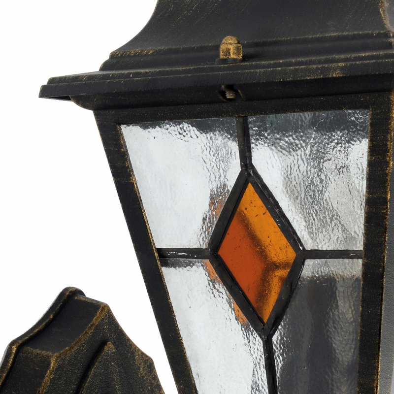 Doyal Black 34.5cm H Outdoor Wall Lantern