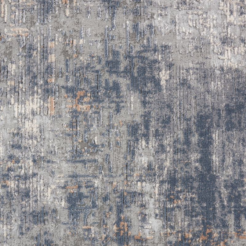 Comer Abstract Indoor Rug, Rectangle 9'3" x 12'9"