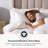 Delara GOTS Certified 100% Organic Cotton Sateen Duvet Cover Set, 400TC, Long Staple, Soft & Breathable-526673879-526673878