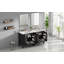 Ensemble de meuble-lavabo 60 po avec lavabo double et portes à fermeture douce-884030982