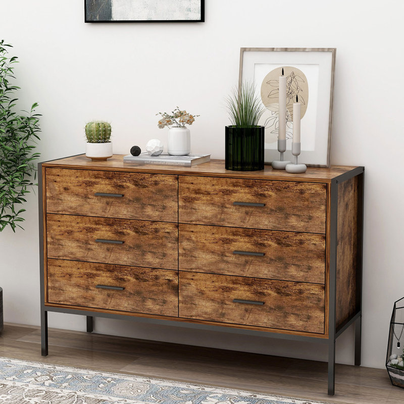 48.3 " W 6 - Drawer Dresser