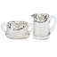 Art Noveau Glass Sugar And Creamer Set