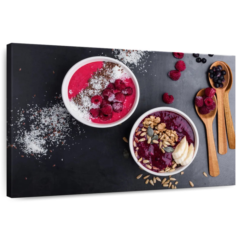 Yarlin Blueberries Smoothie, 8" H x 12" W