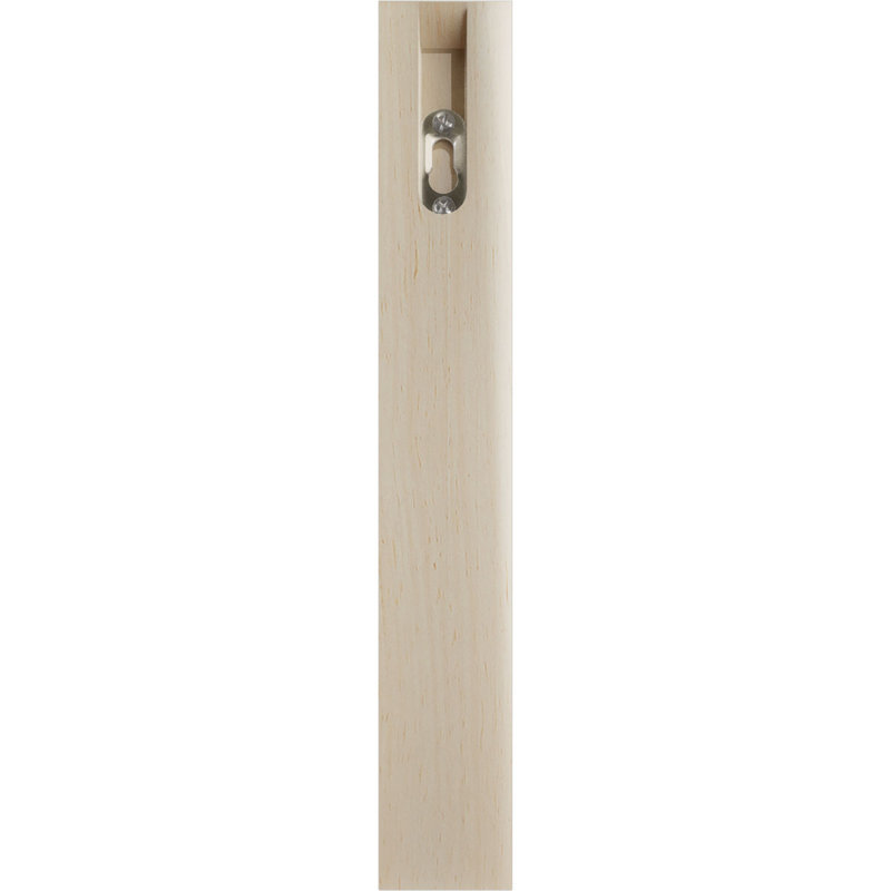 Unfinished Rubberwood 10" Contemporary Corbel