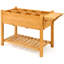 Isla Wood Elevated Planter