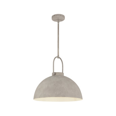 Nevada 1-Light Single Dome Pendant 