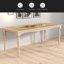 Table de salle à manger extensible Vintage Vintage-603093826-603093824