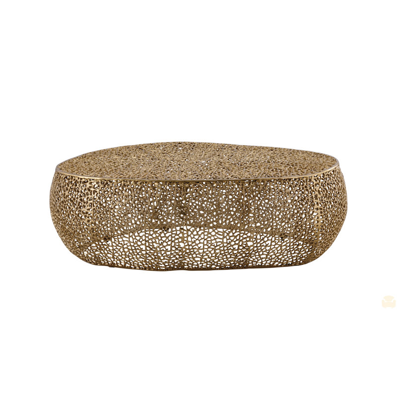 Table basse ovale