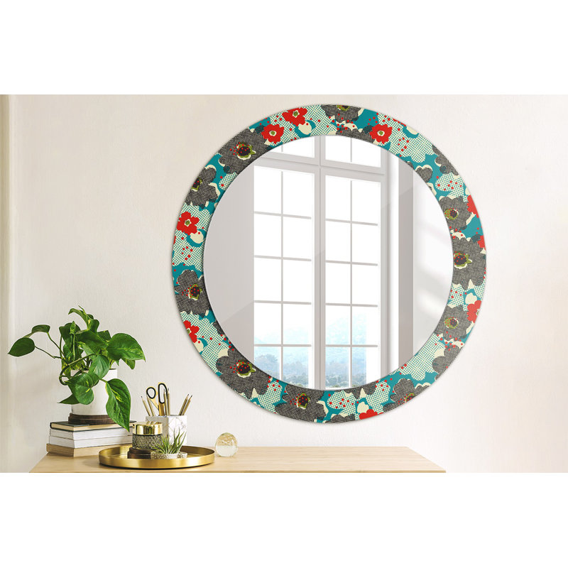 Huldar Glass Flat Wall Mirror