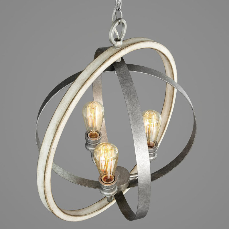 Mccurley 3 - Light Pendant, Galvanized