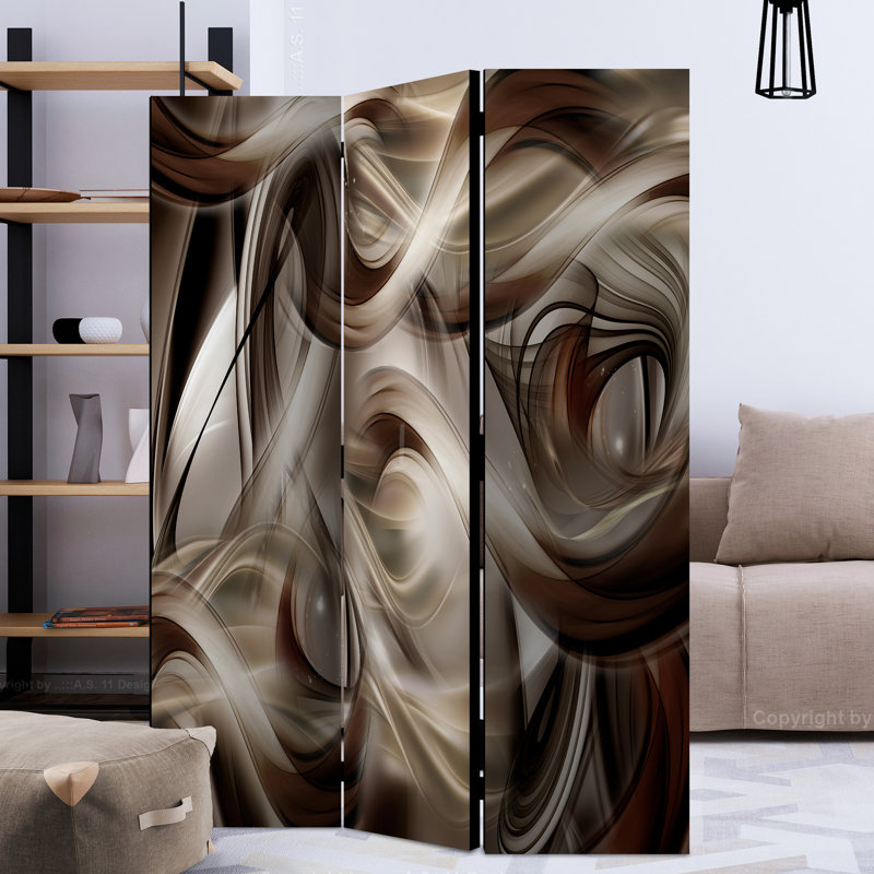 Skaket 172cm H Folding Room Divider, 3