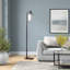 Lampe sur pied arquée 68 po Garceau-1281947075-1282921864