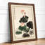 Lotus and Leaves Japandi - Framed Print-1026785687-1026785686
