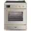 Cuisinière à induction 40 pouces avec 6 éléments à induction ILVE Majestic II Series (porte en verre)